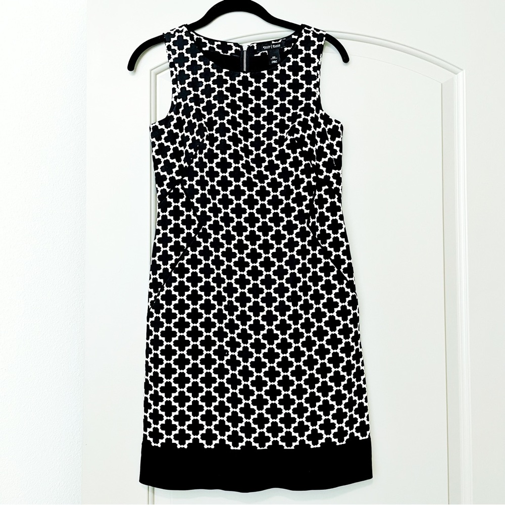 White House Black Market Midi Dress with pockets